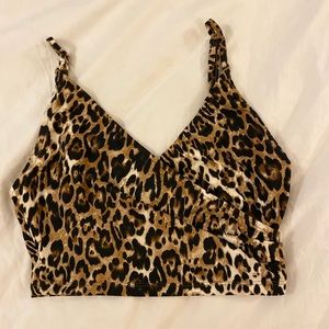 Never Worn Cheetah Print Princess Polly Tank!